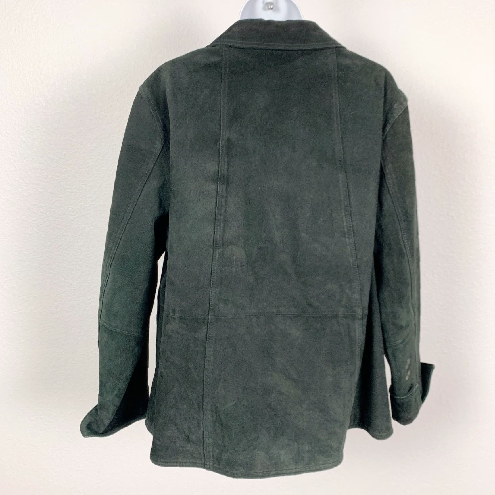 Coldwater Creek VINTAGE Coldwater Creek Green Leather Jacket PXL Petite Long Sleeve Womens Size XL / US 12-14 / IT 48-50 - 3 Thumbnail