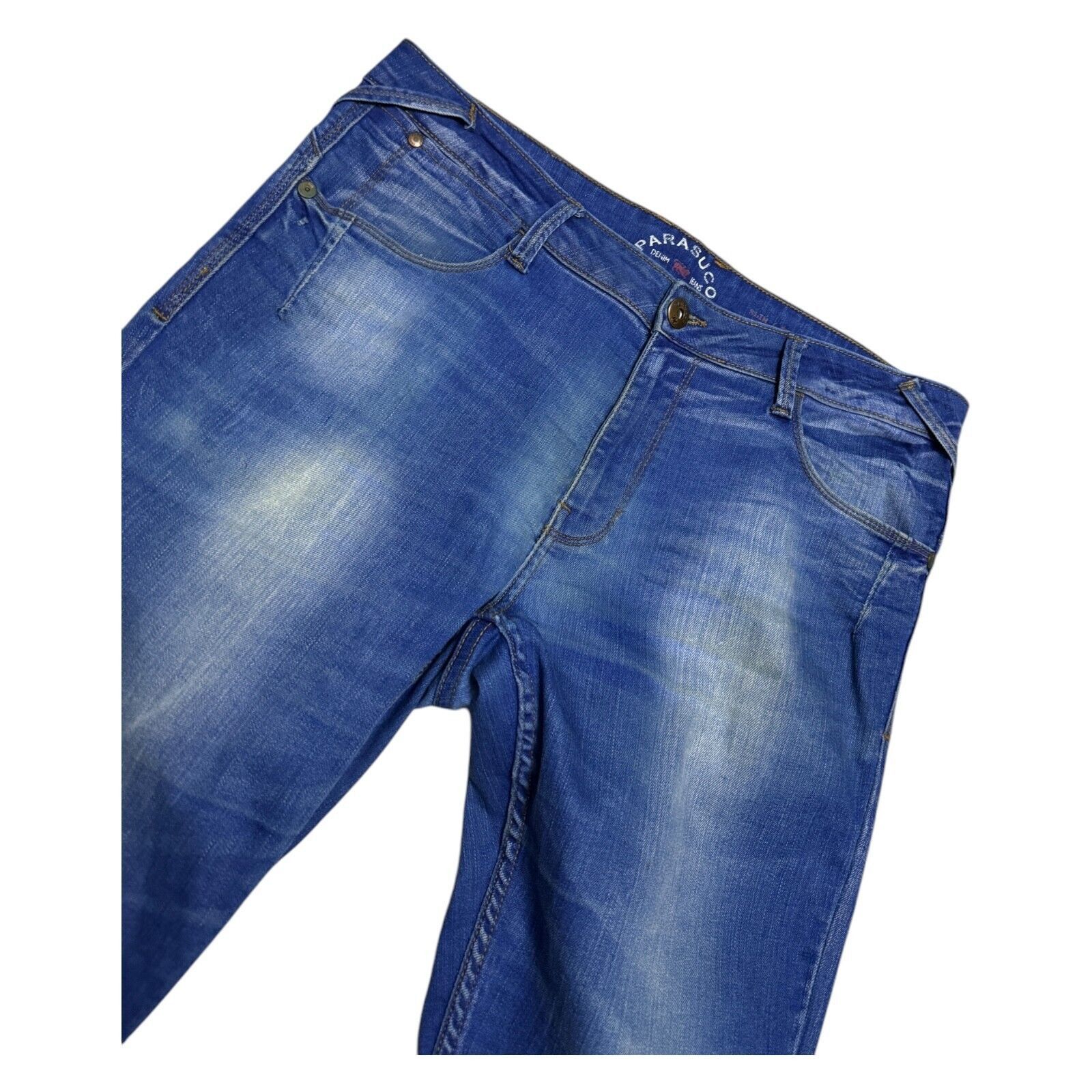 Parasuco PARASUCO Slim Fit Luxury Designer Denim Casual Jeans 34x34 Size US 34 / EU 50 - 5 Thumbnail