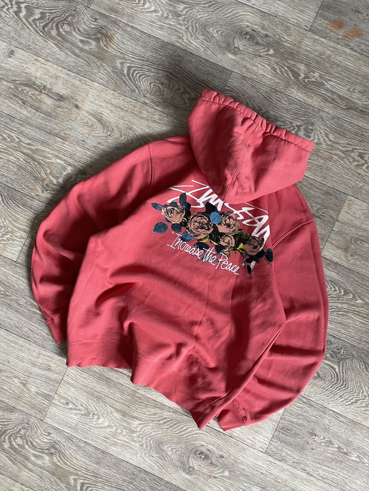 Stussy Stussy Roses Y2K Hoodie Size US M / EU 48-50 / 2 - 1 Thumbnail