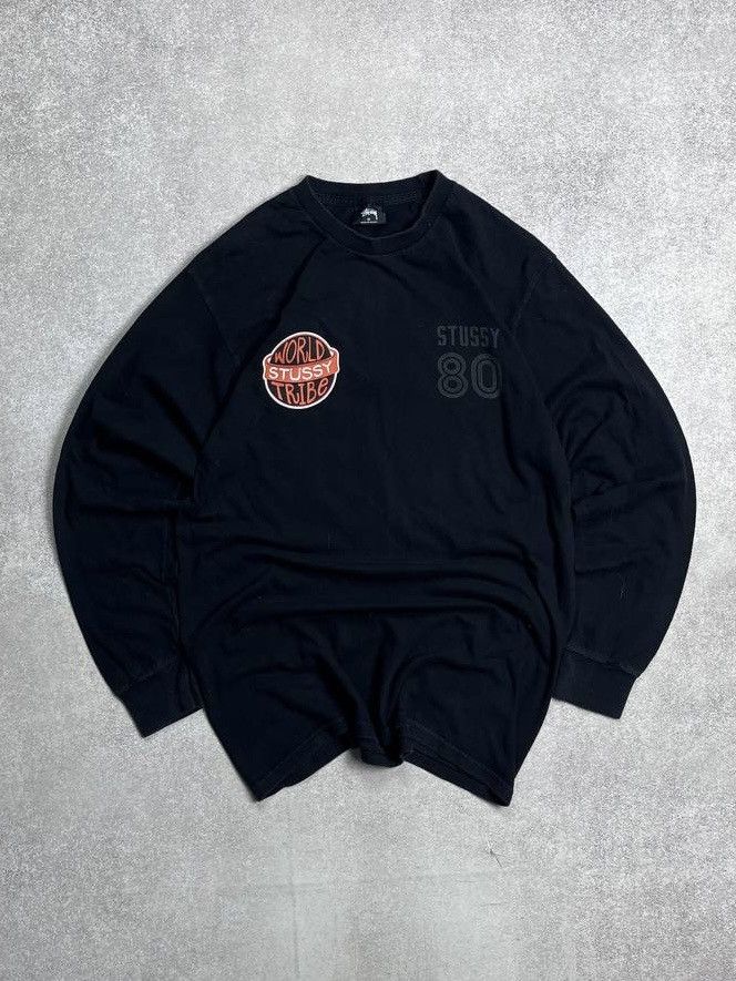 Other Vintage Stussy Worldtribe Boxy Longsleeve T-shirt M Size US M / EU 48-50 / 2 - 3 Thumbnail