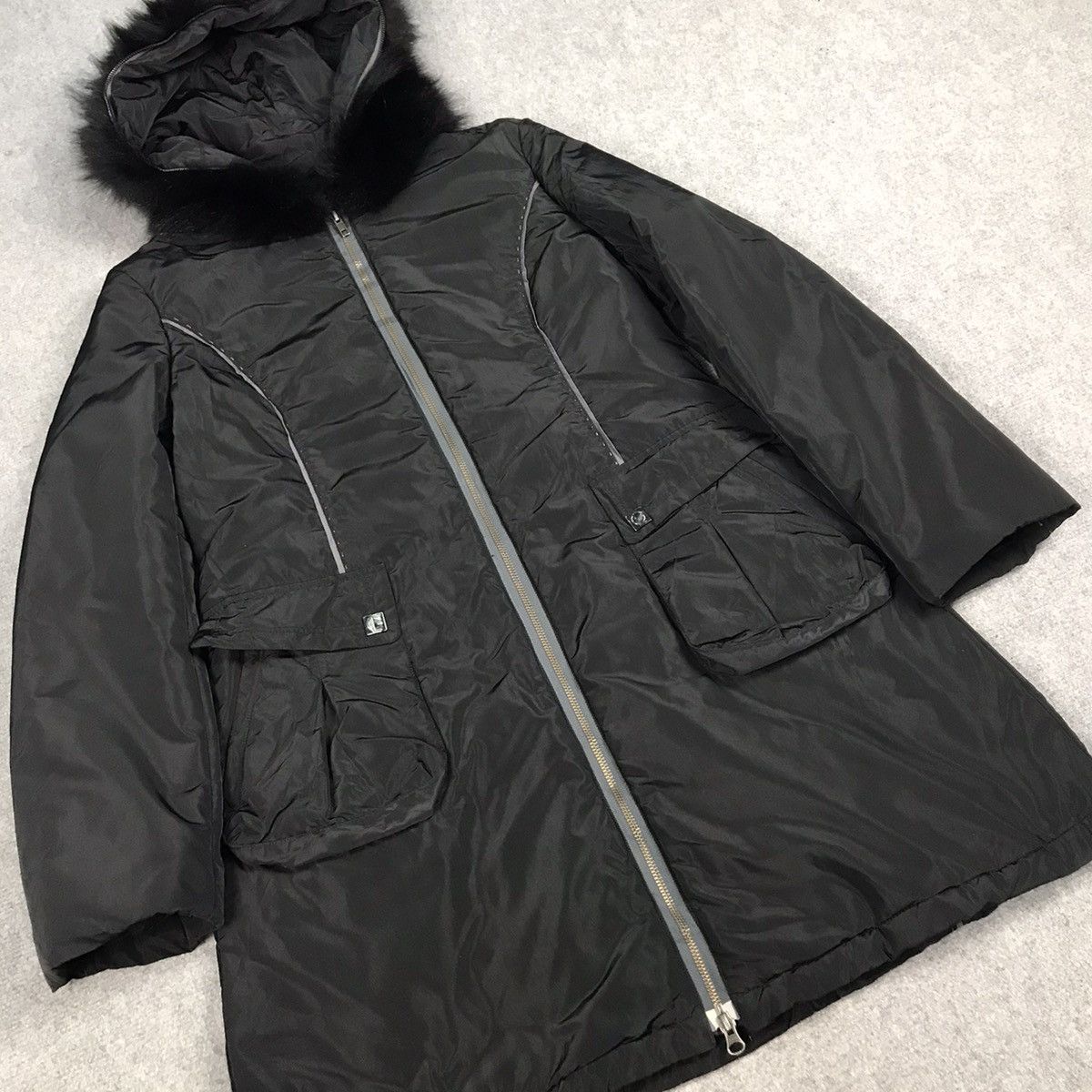 Guy Laroche GUY LAROCHE PARIS FUR HOODIES IF SIX WAS NINA STYLE JACKET Size US S / EU 44-46 / 1 - 4 Thumbnail