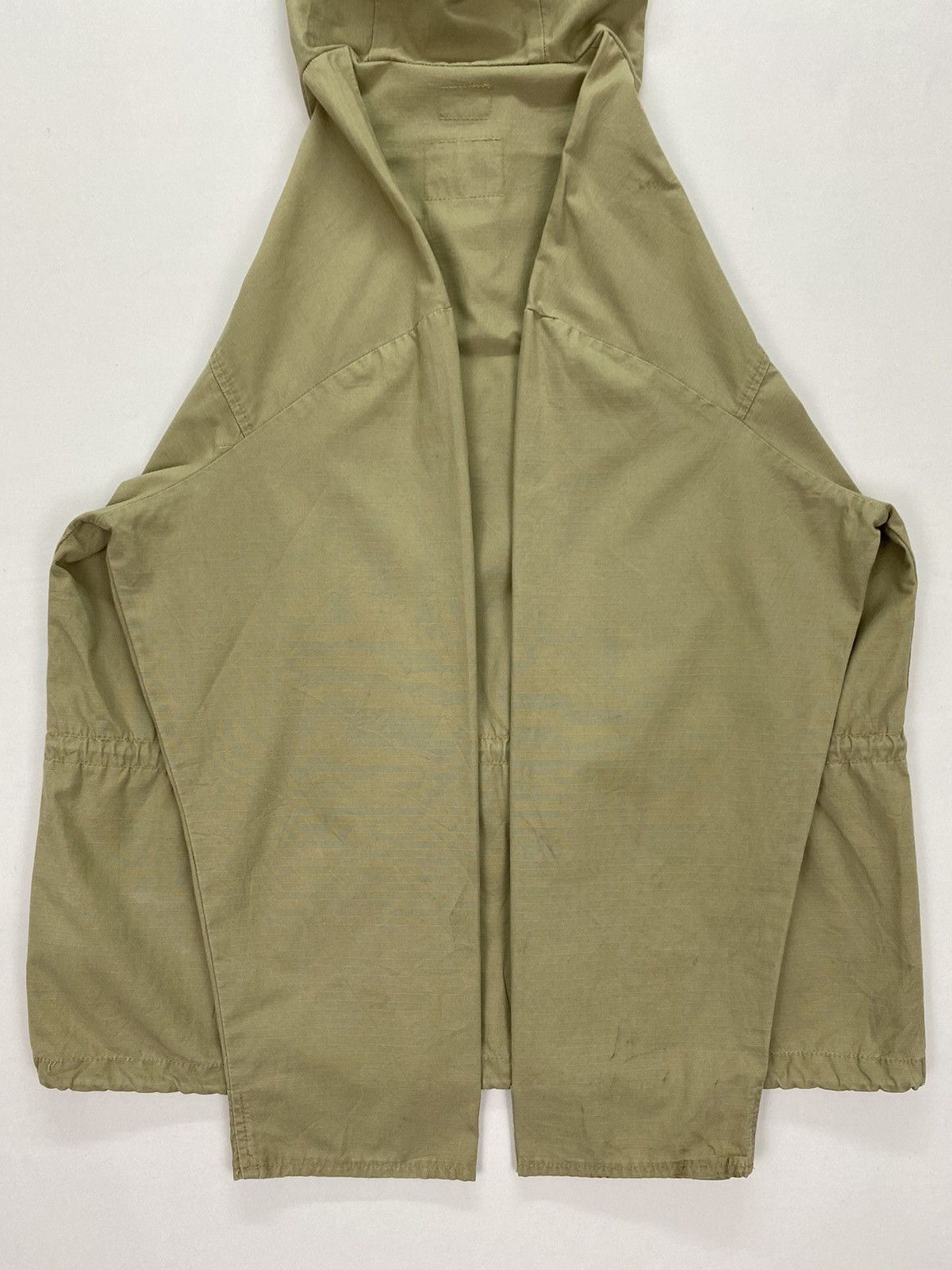 Japanese Brand Houston Dirty Distressed Ripstop Anorak Size US M / EU 48-50 / 2 - 6 Thumbnail