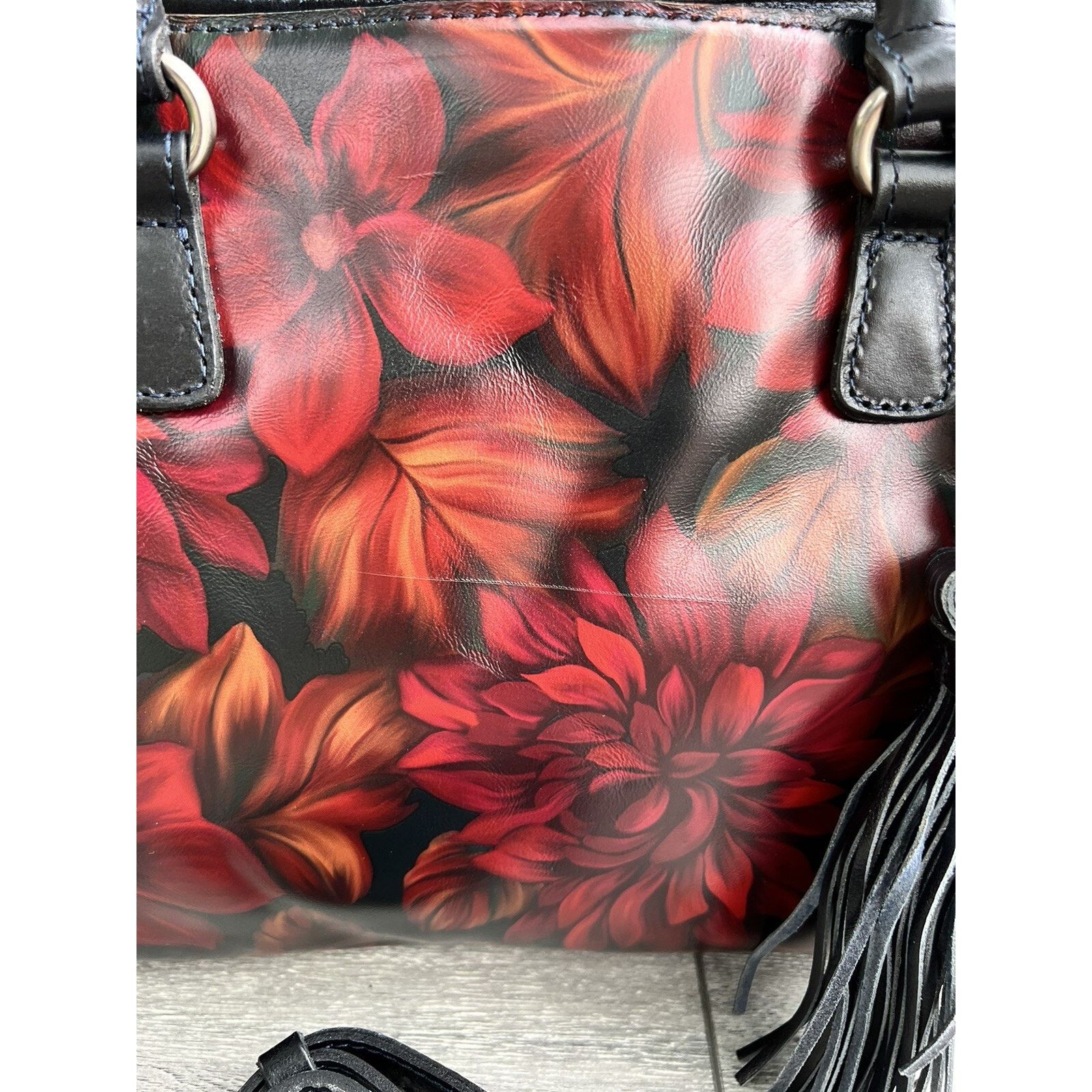 Patricia Nash Patricia Nash Leather rustic mums bag women A455563 Size ONE SIZE - 3 Thumbnail