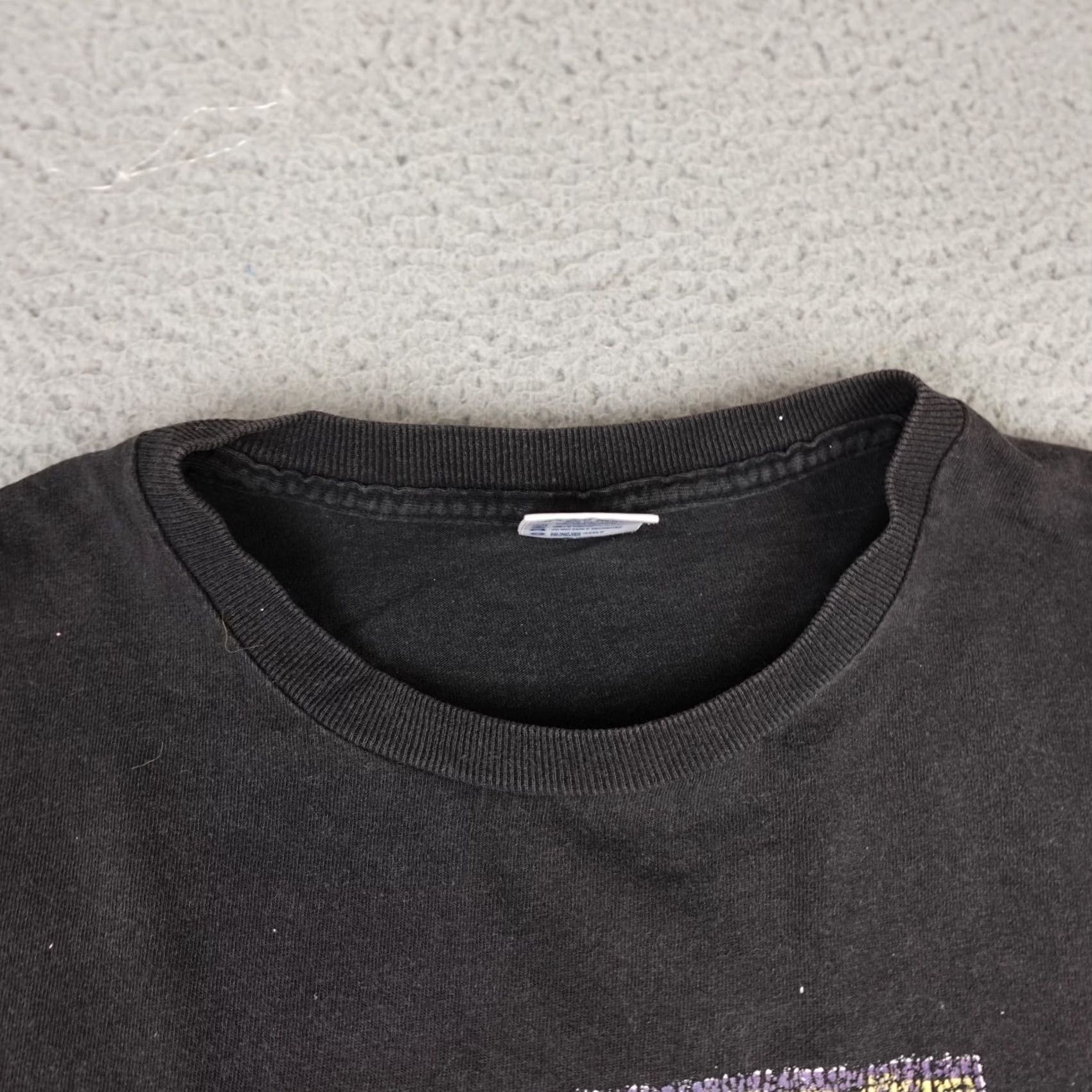 Delta VINTAGE Delta Motley Crue Shirt Mens L Black Short Sleeve Graphic Print 90s Band USA Size US L / EU 52-54 / 3 - 5 Thumbnail