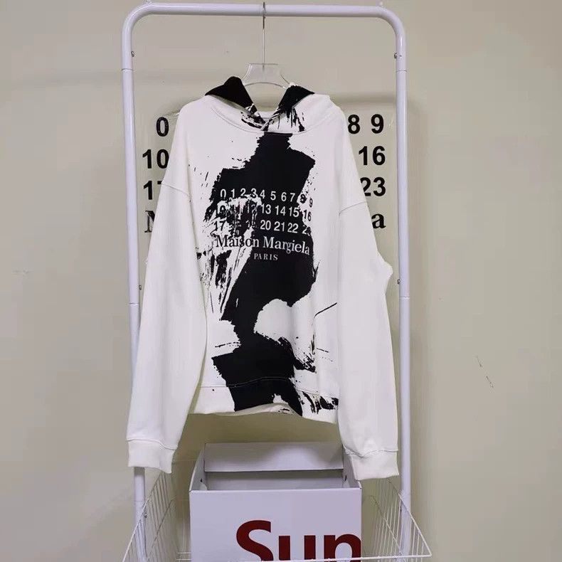 Maison Margiela Maison Margiela Sweatshirt splashed with ink Size US M / EU 48-50 / 2 - 5 Thumbnail