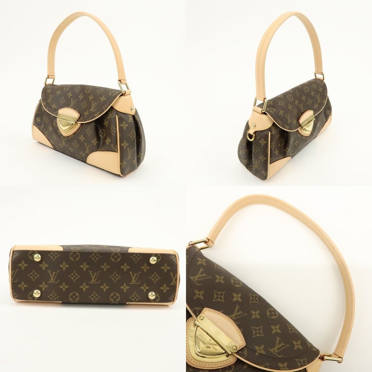 Louis Vuitton Louis Vuitton Monogram Beverly MM Shoulder Bag Coated Canvas Size ONE SIZE - 3 Thumbnail