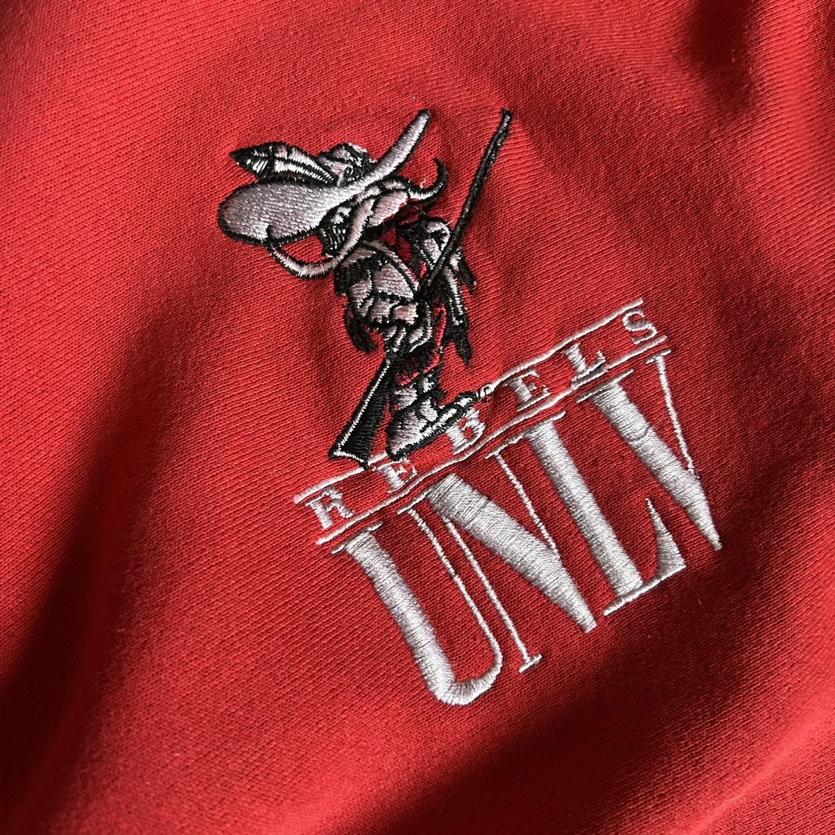 The Game ViNTAGE UNLV REBELS BOXY DROP SHOULDER FLEECE CREWNECK USA Size US XL / EU 56 / 4 - 4 Thumbnail