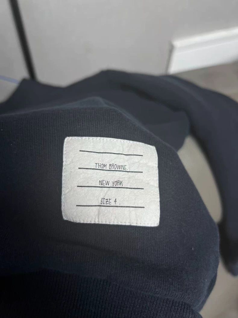 Thom Browne Thom Browne Round collar hoodie Size US XL / EU 56 / 4 - 5 Thumbnail