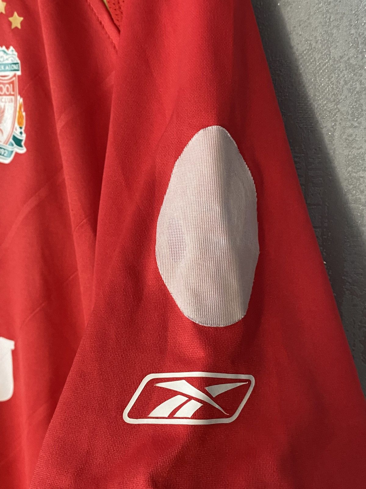 Reebok Liverpool Reebok 2005 Cup Soccer Jersey #19 Morientes shirt Size US XXL / EU 58 / 5 - 9 Thumbnail