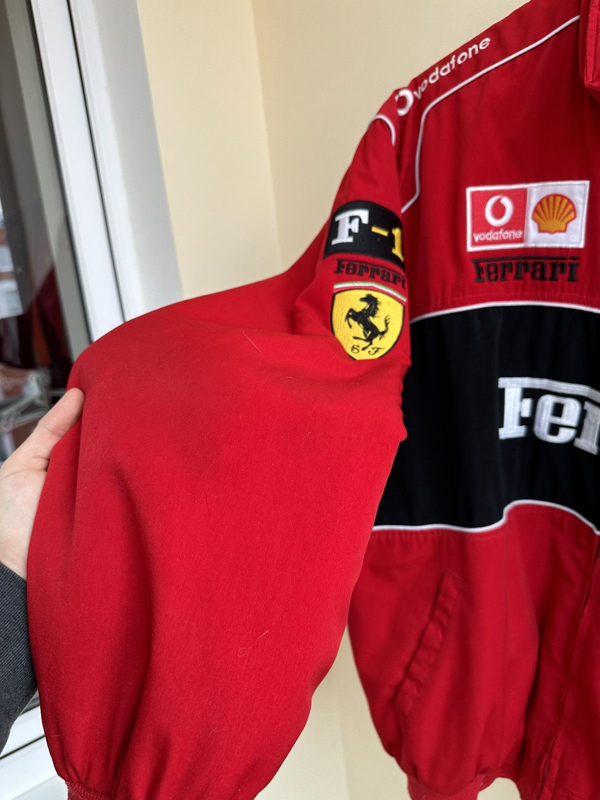 Vintage Ferrari jacket Vodafone racing