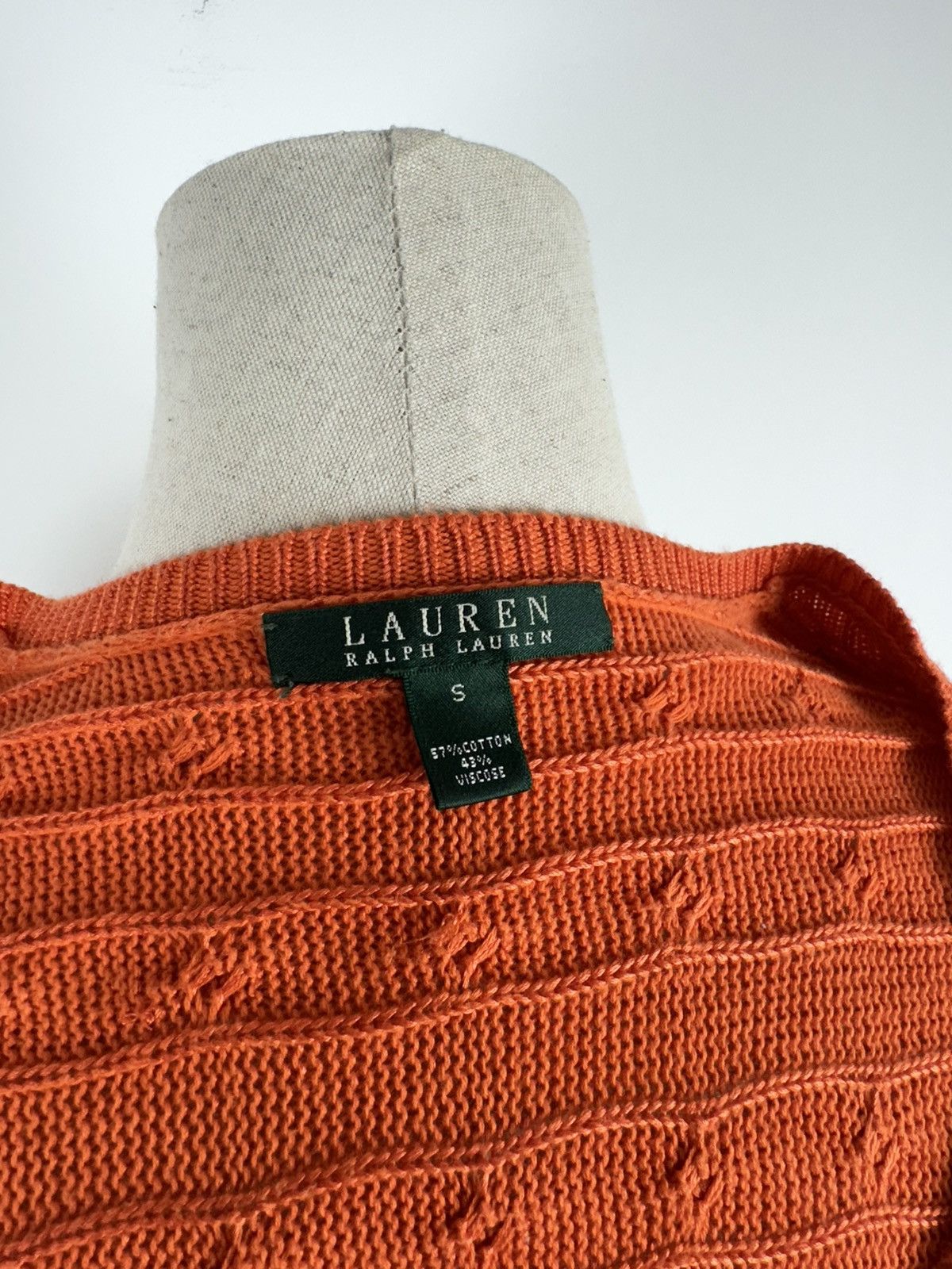 Lauren Ralph Lauren × Vintage Women’s Lauren Ralph Lauren V-Neck Sweater size S Size S / US 4 / IT 40 - 5 Thumbnail