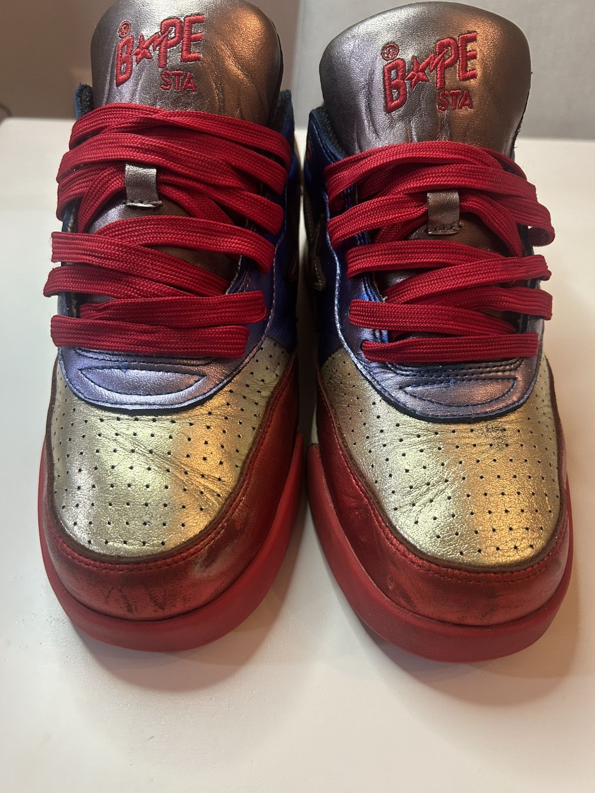 Bape BAPE Roadsta “Navy” Size US 8 / EU 41 - 4 Thumbnail