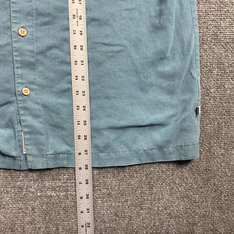 Rei REI Shirt Medium Button Up Front Cantiva Hemp P.E.T. Mens Size US M / EU 48-50 / 2 - 5 Thumbnail