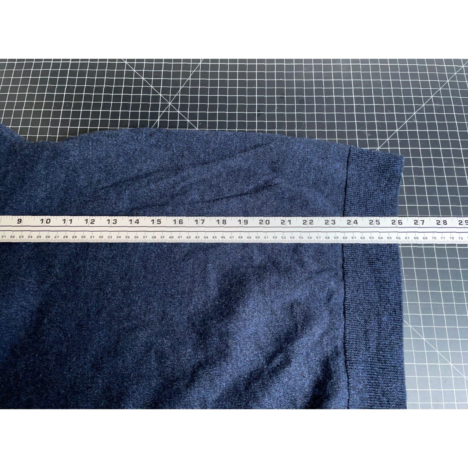 Vintage Artefact Merino Wool Sweater Men’s Large Dark Blue 1/4 Zip Pullover Lightweight Size US L / EU 52-54 / 3 - 6 Thumbnail