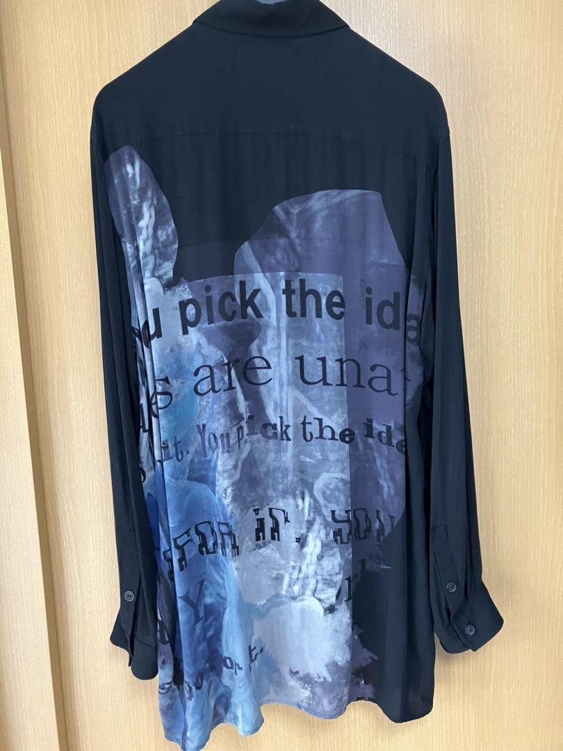 Yohji Yamamoto POUR HOMME 20aw printed rayon shirts HR-B43-223 Size US M / EU 48-50 / 2 - 3 Thumbnail