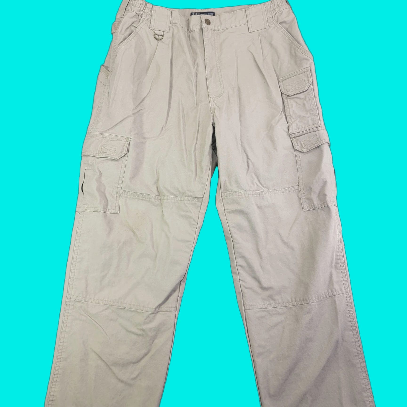 Vintage VINTAGE 5.11 Tactical Series Cargo Pants Mens 38x30 Khaki Utility Workwear 74251 Size US 38 / EU 54 - 1 Thumbnail