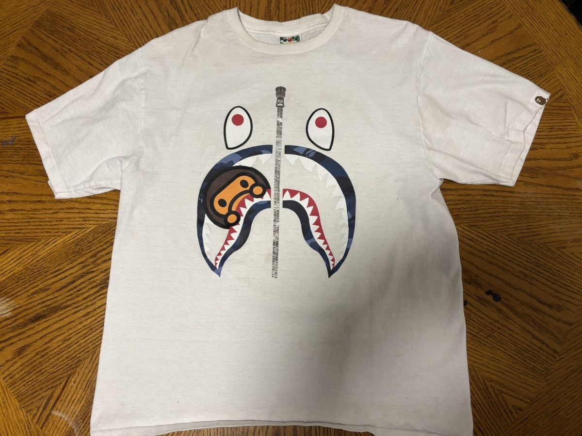 Bape Baby milo shark mouth t-shirt Size US XL / EU 56 / 4 - 2 Thumbnail