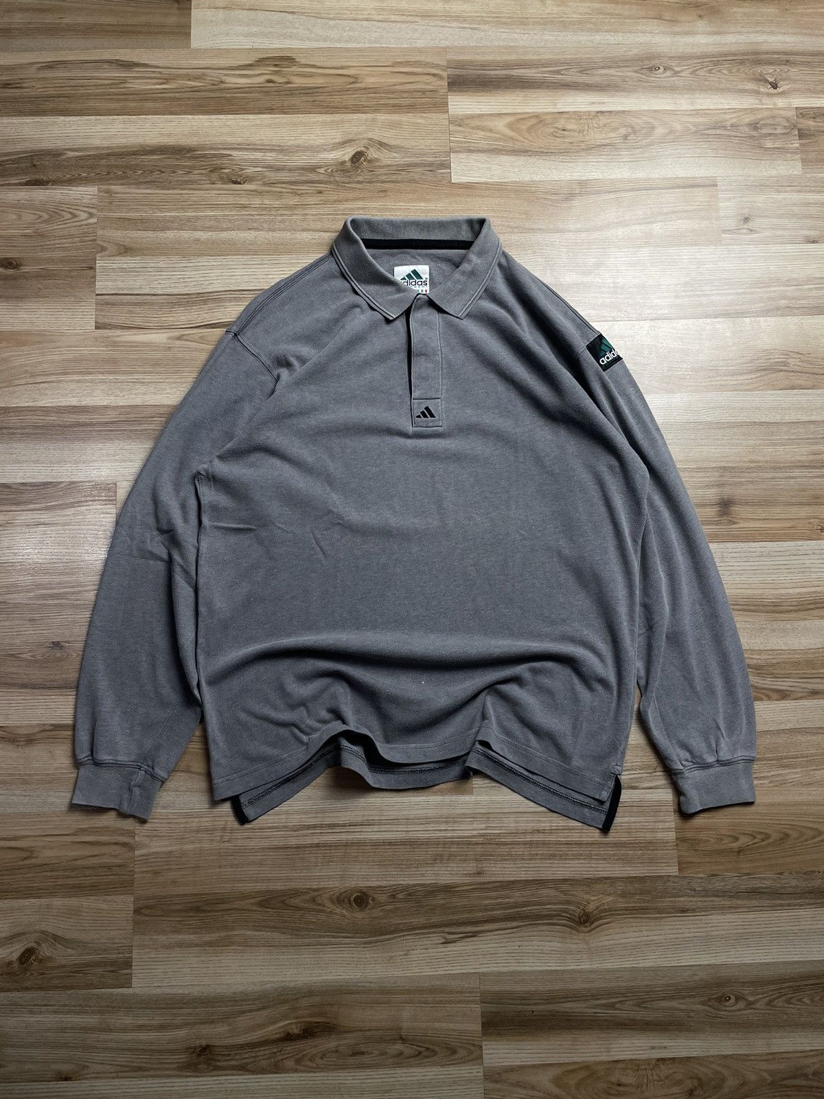 Adidas × Equipment × Vintage Adidas Equipment Long Sleeve Vintage Size US M / EU 48-50 / 2 - 1 Thumbnail