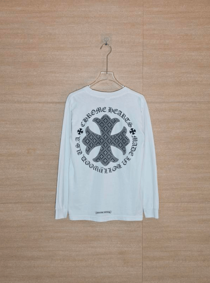 Chrome Hearts Chrome Hearts Long Sleeve Crew Neck T-Shirt Size US S / EU 44-46 / 1 - 2 Thumbnail