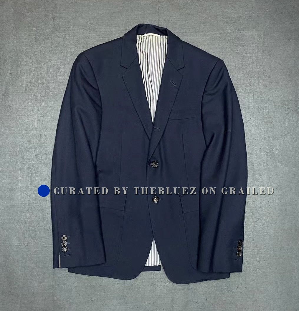 Thom Browne Thom Browne TB Dark Blue Wool Suit Size US XS / EU 42 / 0 - 1 Thumbnail
