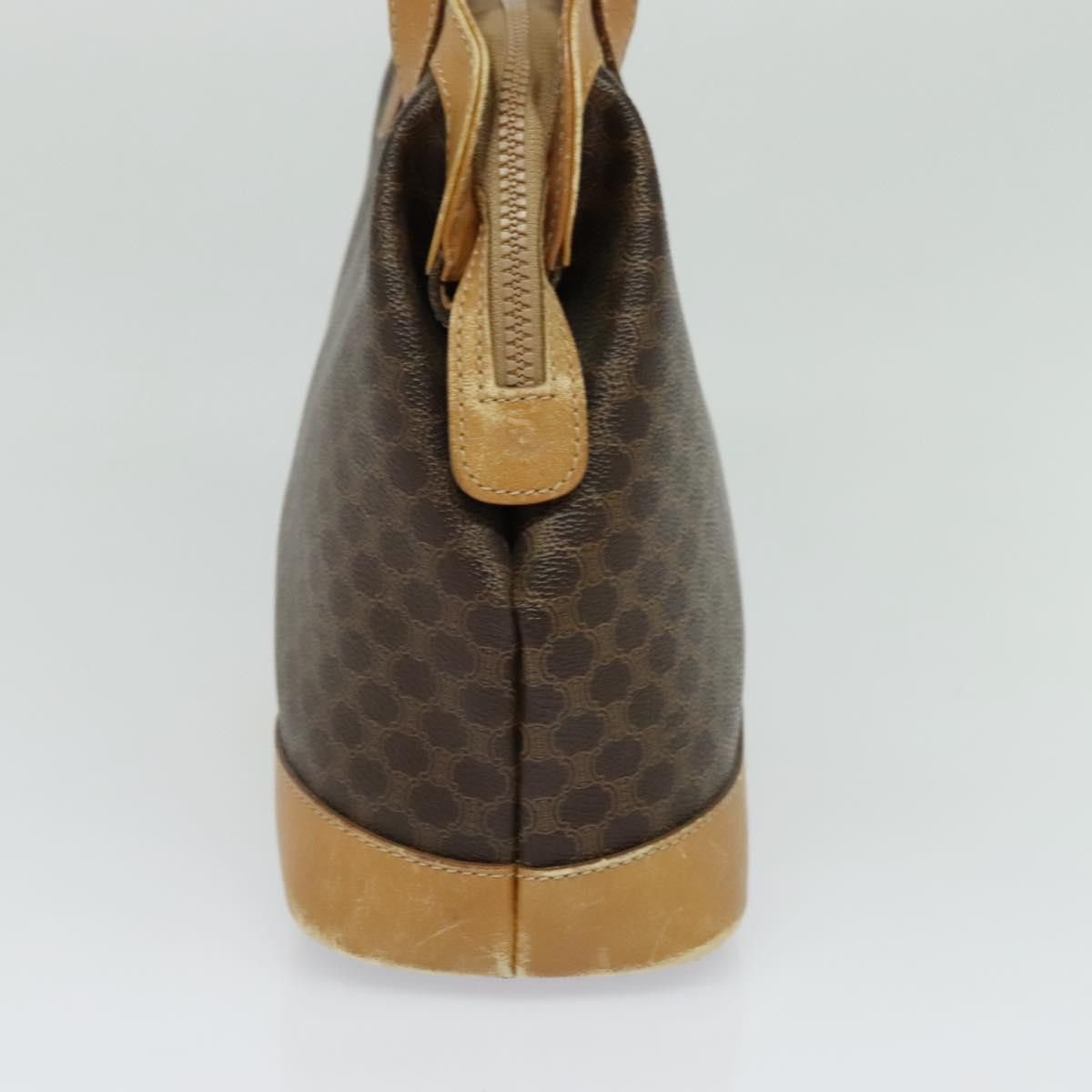 Celine CELINE Macadam Canvas Cicada Shoulder Bag Pvc Leather Brown Size ONE SIZE - 5 Thumbnail