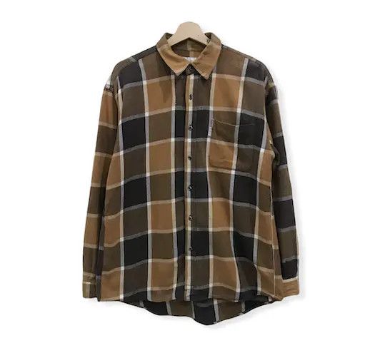 Converse Converse Plaid Tartan Flannel Shirt Button Up | Grailed