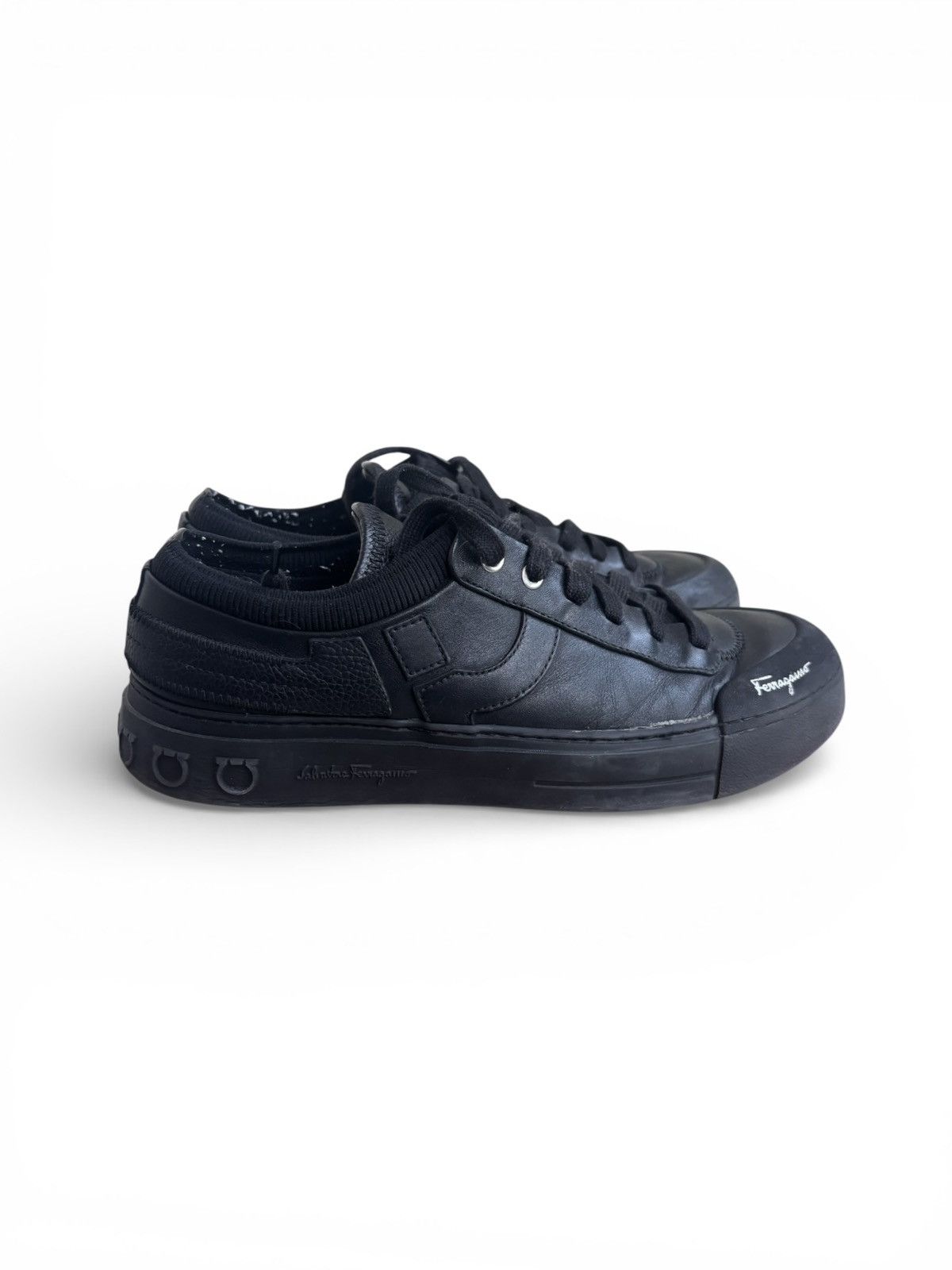Salvatore Ferragamo Salvatore Ferragamo Learher sneakers Size US 8.5 / EU 41-42 - 4 Thumbnail