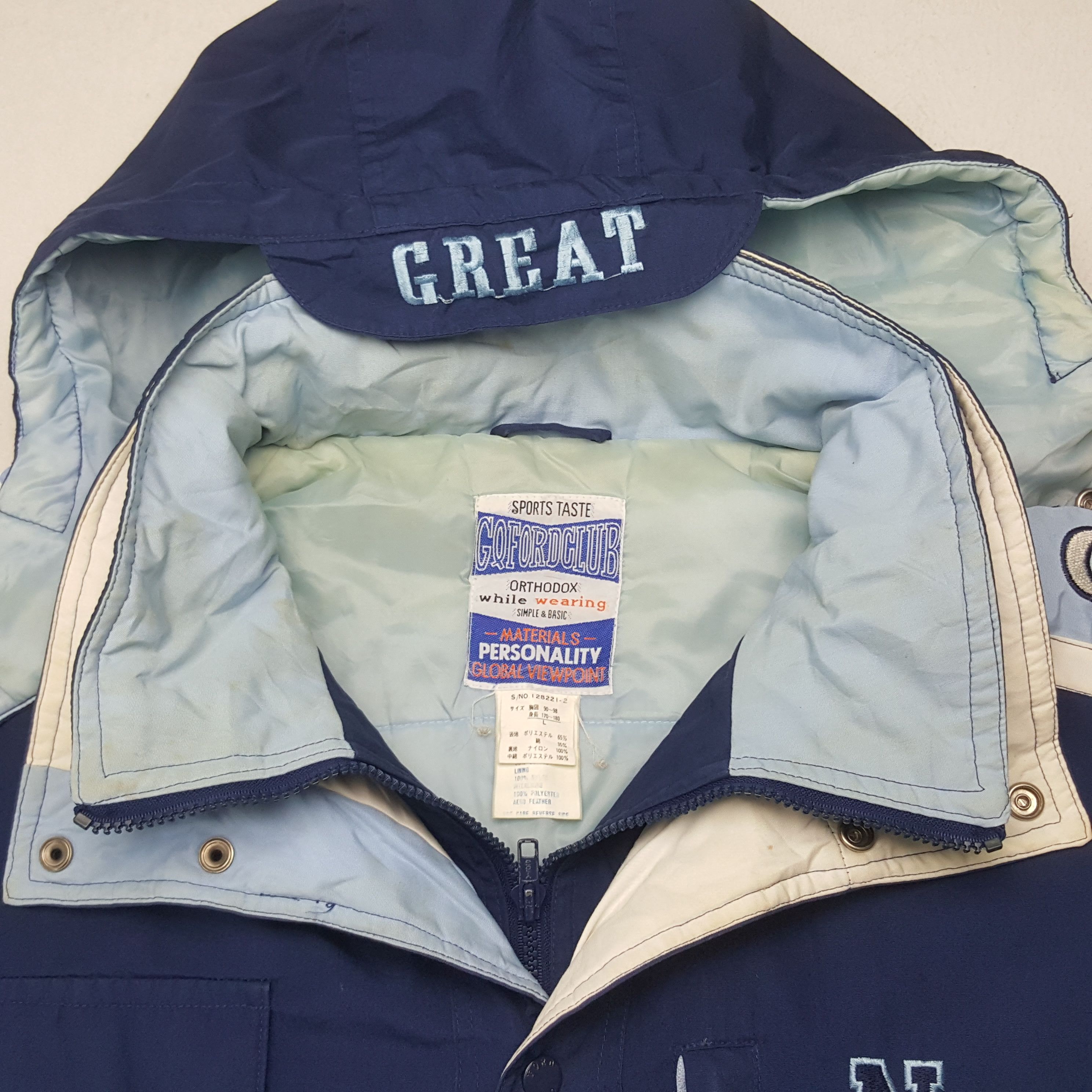 Vintage Vintage Great GQ Ford Team Sport Long Jacket Size US L / EU 52-54 / 3 - 5 Thumbnail