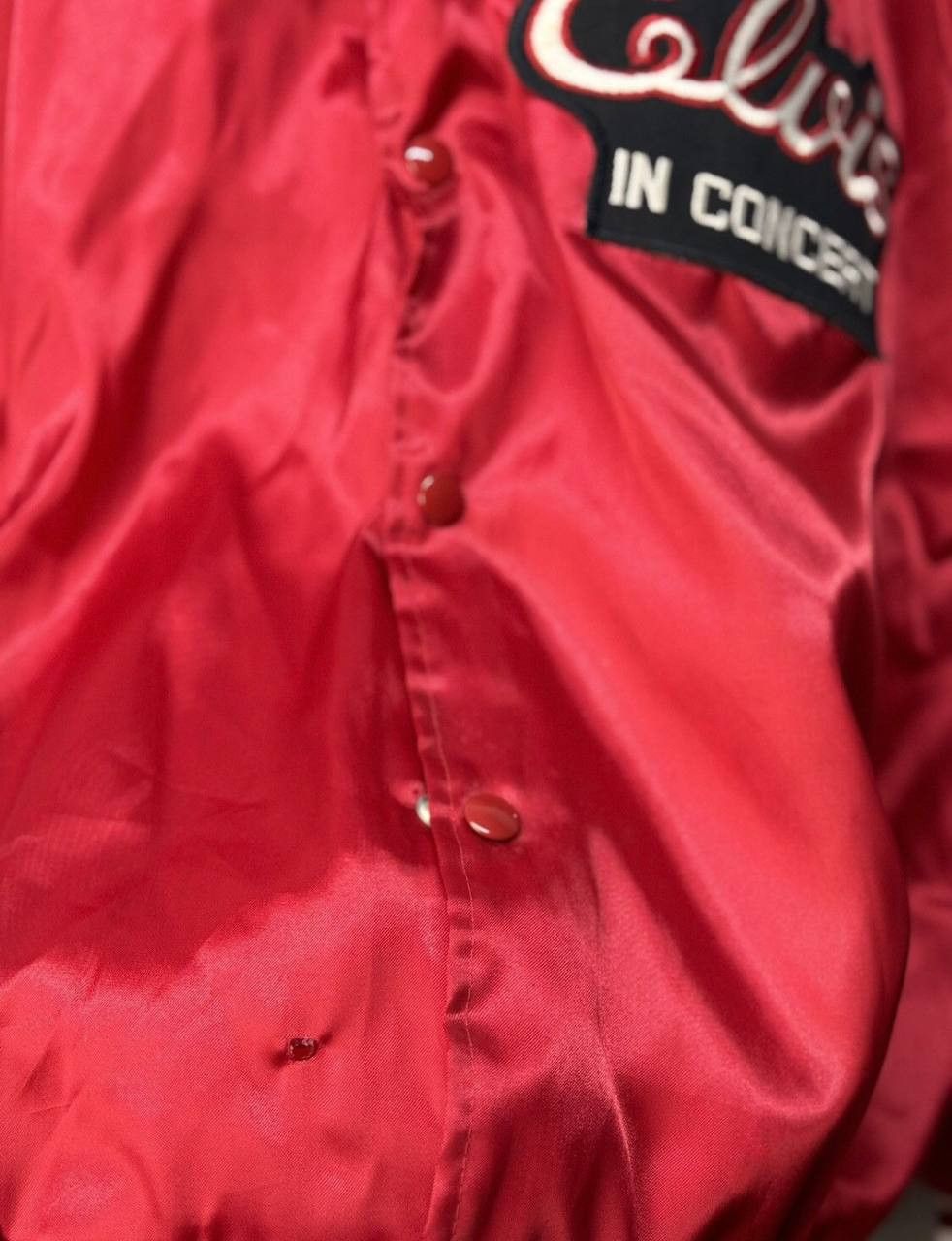 Japanese Brand × Vintage Vintage Elvis in Concert Satin Souvenir Jacket 1970s VTG Size US L / EU 52-54 / 3 - 10 Thumbnail