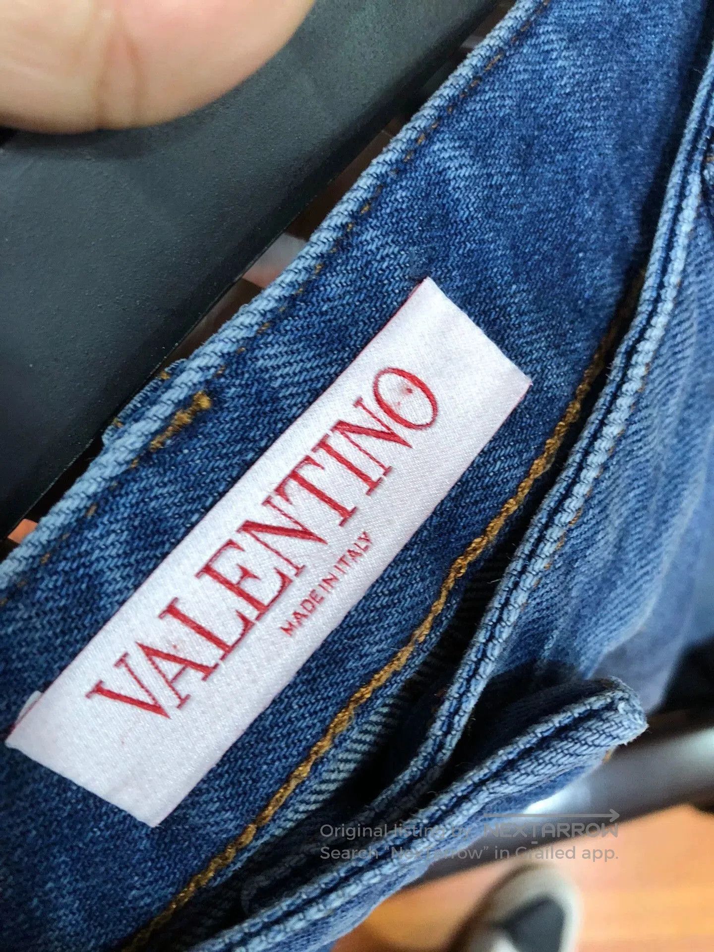 Valentino Valentino Blue Flared Denim Jeans. Size US 29 - 4 Thumbnail
