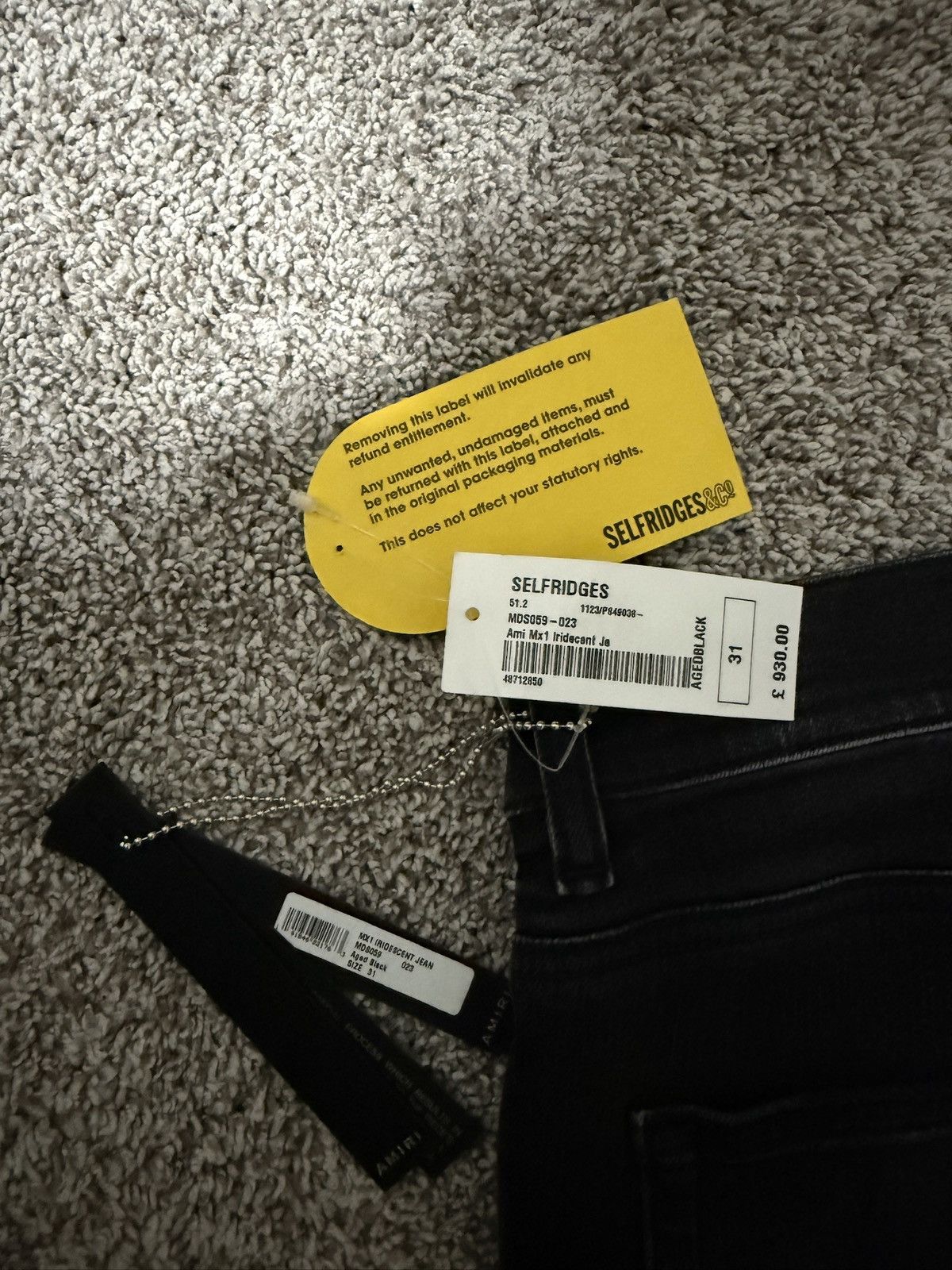 Amiri Amiri Mx1 Iridescent Jeans 31 Size US 31 - 13 Thumbnail