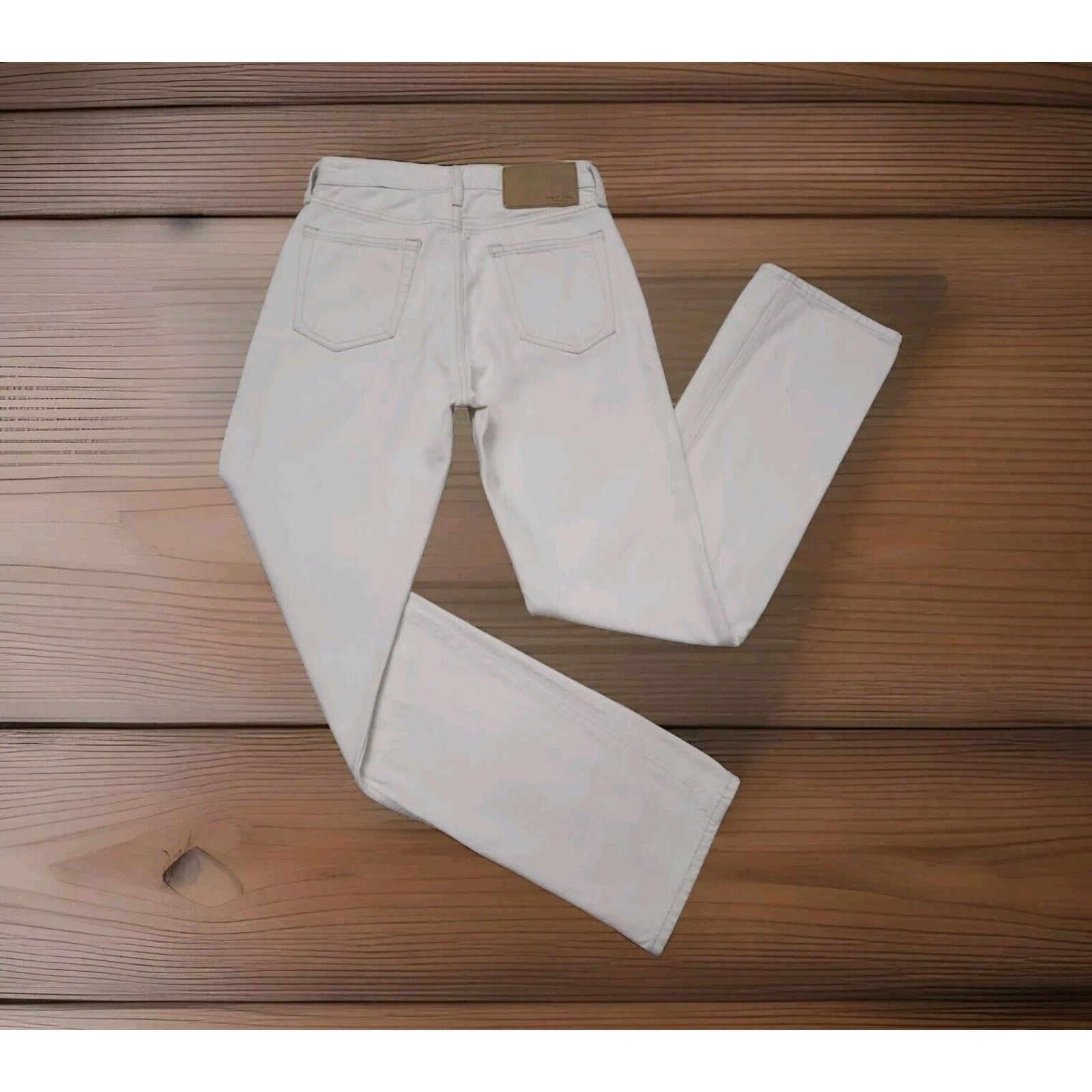 Rag & Bone Rag & Bone Alex High-Rise Straight Jeans Dark Wash Designer Size 24" / US 00 / IT 34 - 4 Thumbnail