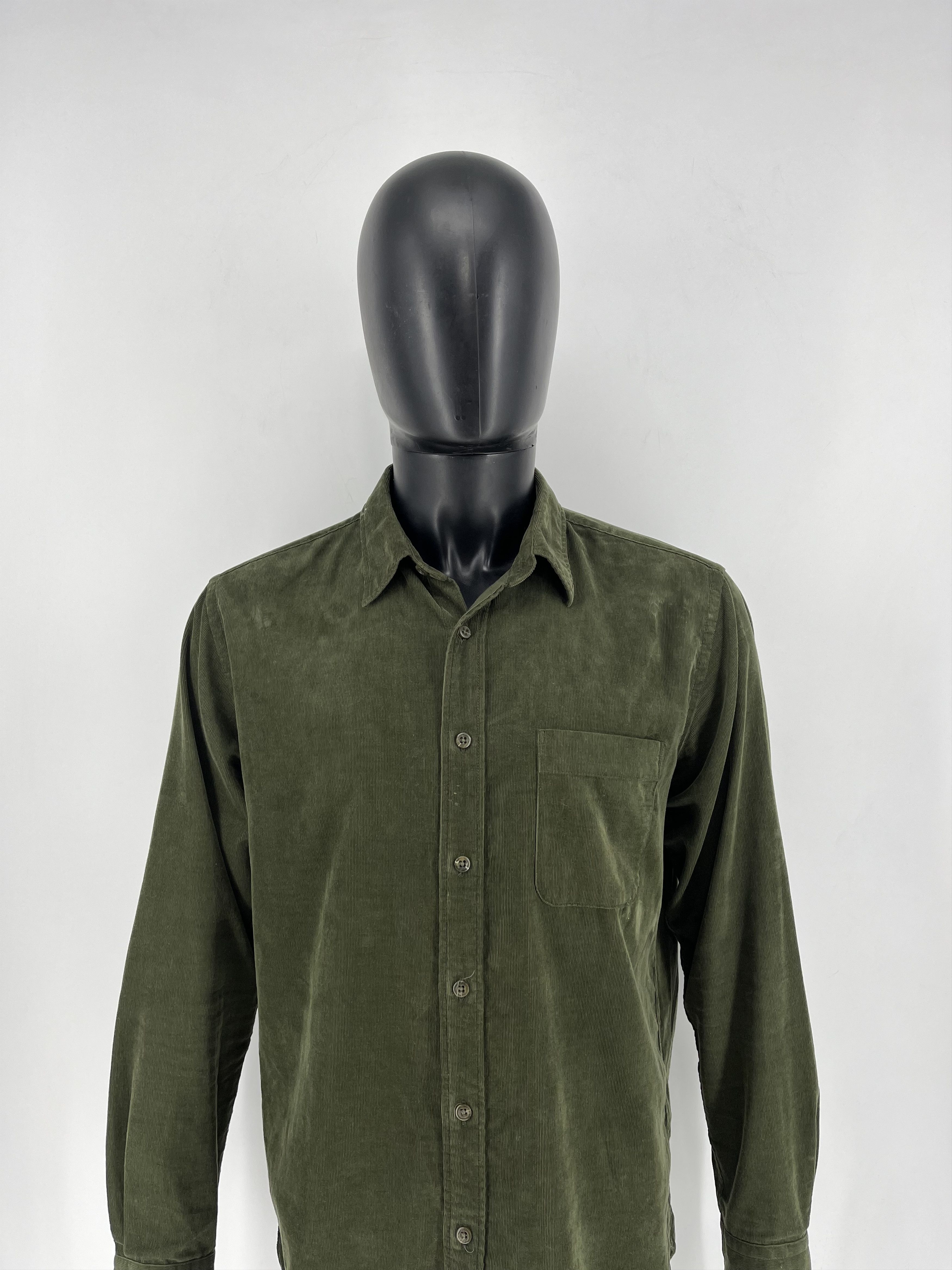 Uniqlo × Vintage Uniqlo Velvet Style Basic Shirt Size-M Size US M / EU 48-50 / 2 - 1 Thumbnail