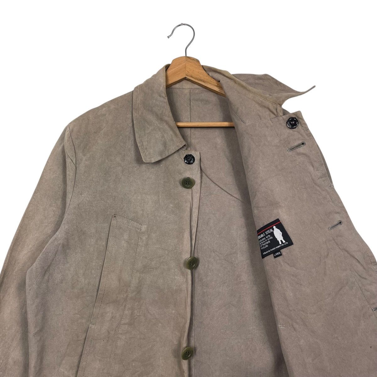 S/DOUBLE Vintage Double Steal Made In Japan Parka Coat Size US L / EU 52-54 / 3 - 10 Thumbnail