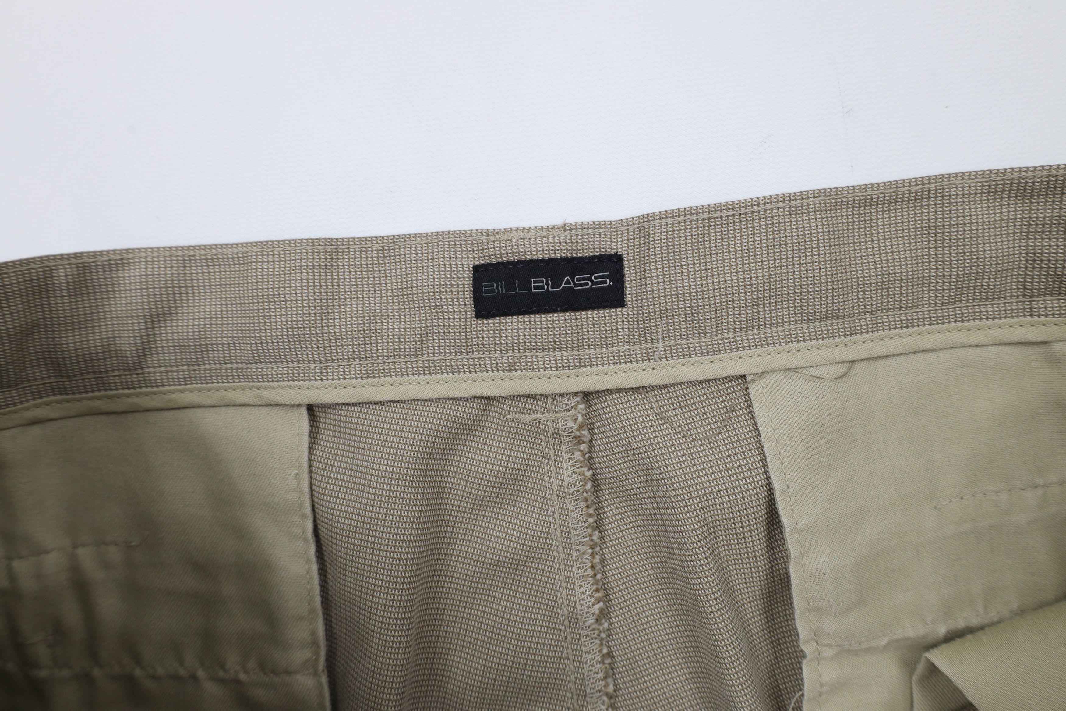 Vintage Vintage 90s Streetwear Pleated Cuffed Wide Leg Chino Pants Size US 36 / EU 52 - 7 Thumbnail