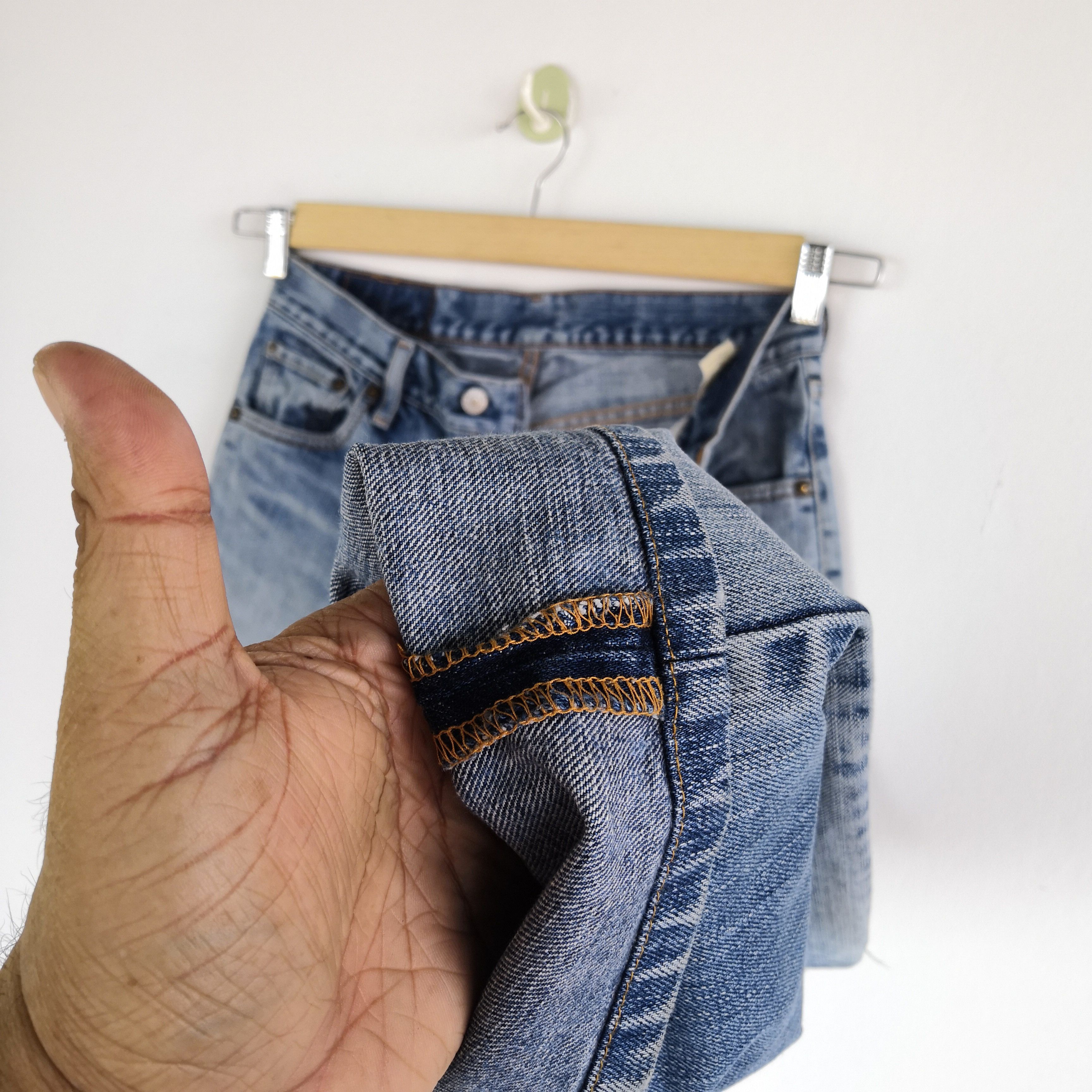 Levi's Vintage Levis Sun Faded Jeans Distressed Light Wash Denim Size 28" / US 6 / IT 42 - 7 Thumbnail