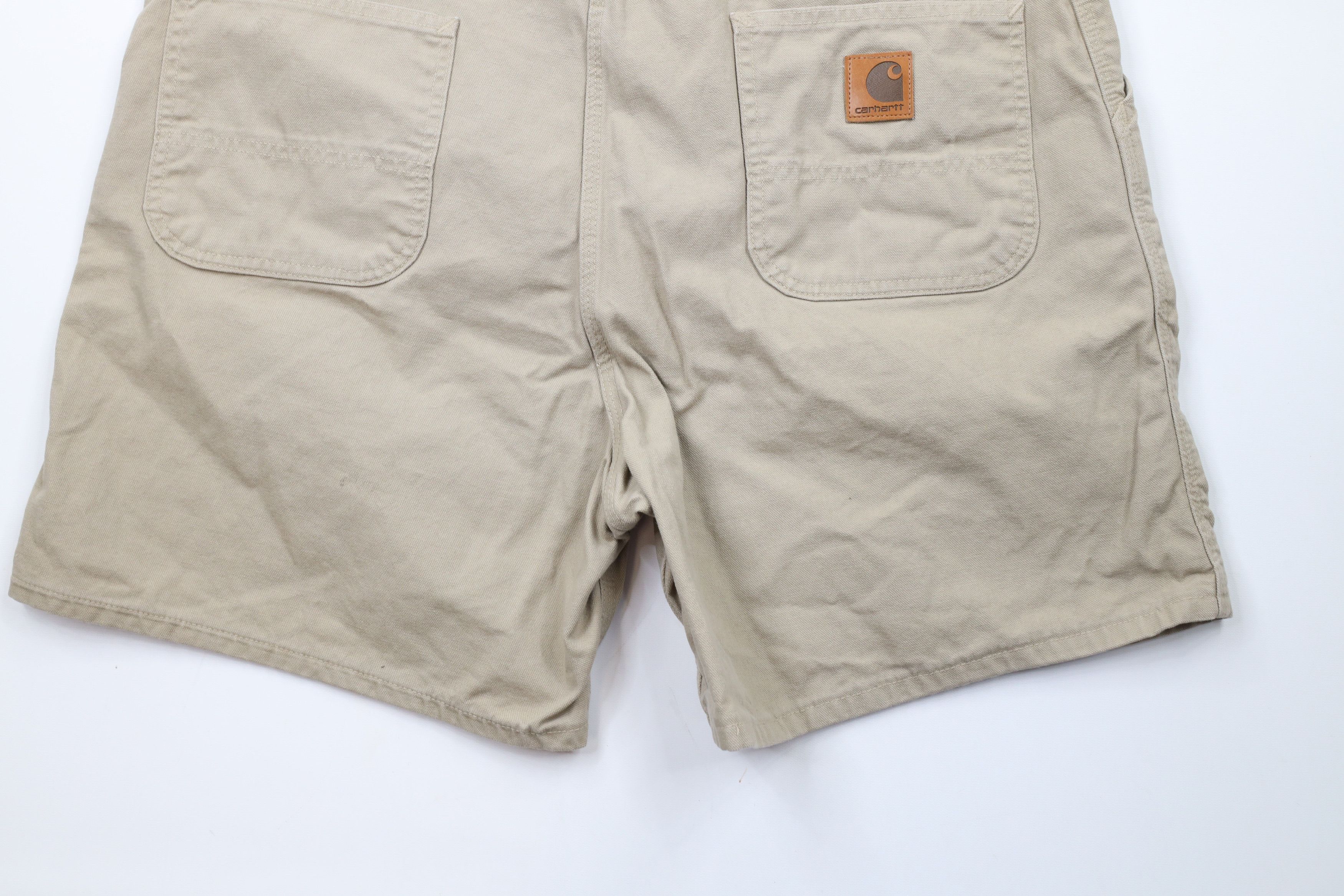 Carhartt × Vintage Vintage Y2K 2000 Carhartt Above Knee Shorts Beige USA Size US 44 / EU 60 - 11 Thumbnail