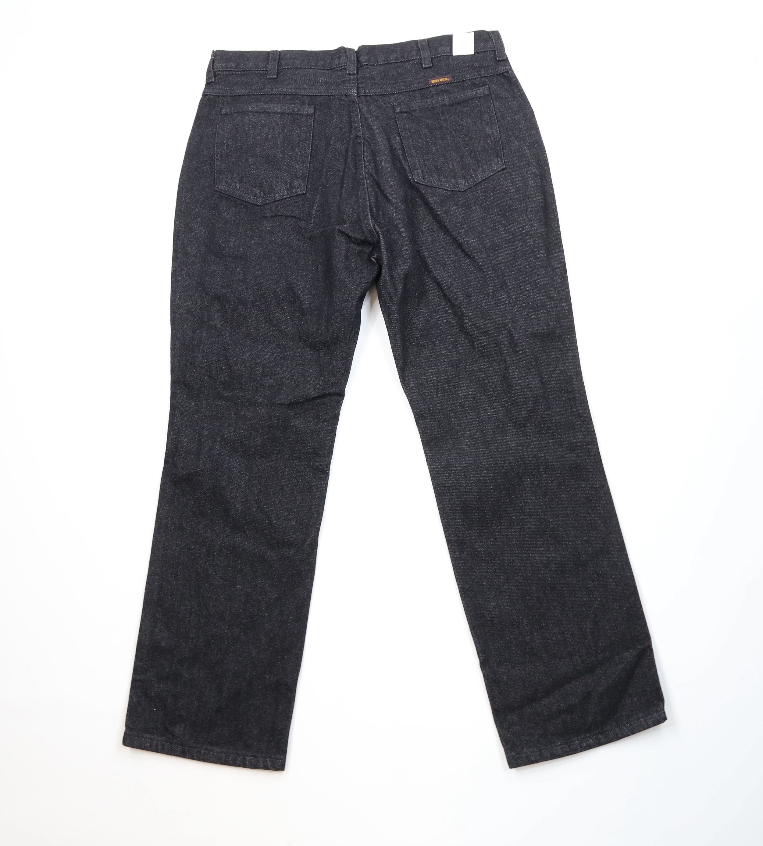 Vintage Vintage 90s Streetwear Wide Leg Denim Jeans Black Cotton Size US 38 / EU 54 - 8 Thumbnail