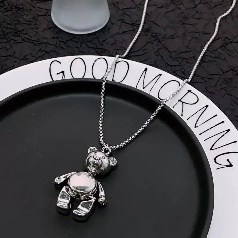 Vintage Winnie the Pooh Bear Pendant Necklace Size ONE SIZE - 2 Thumbnail