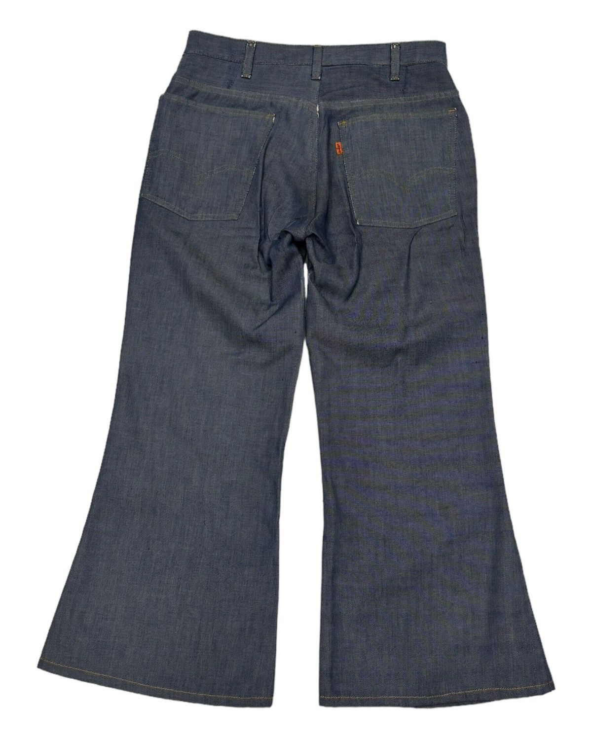 Levi's Vintage Levis Orange Tab Button 8 Flare Bootcut Crop Jeans Size US 28 / EU 44 - 8 Thumbnail