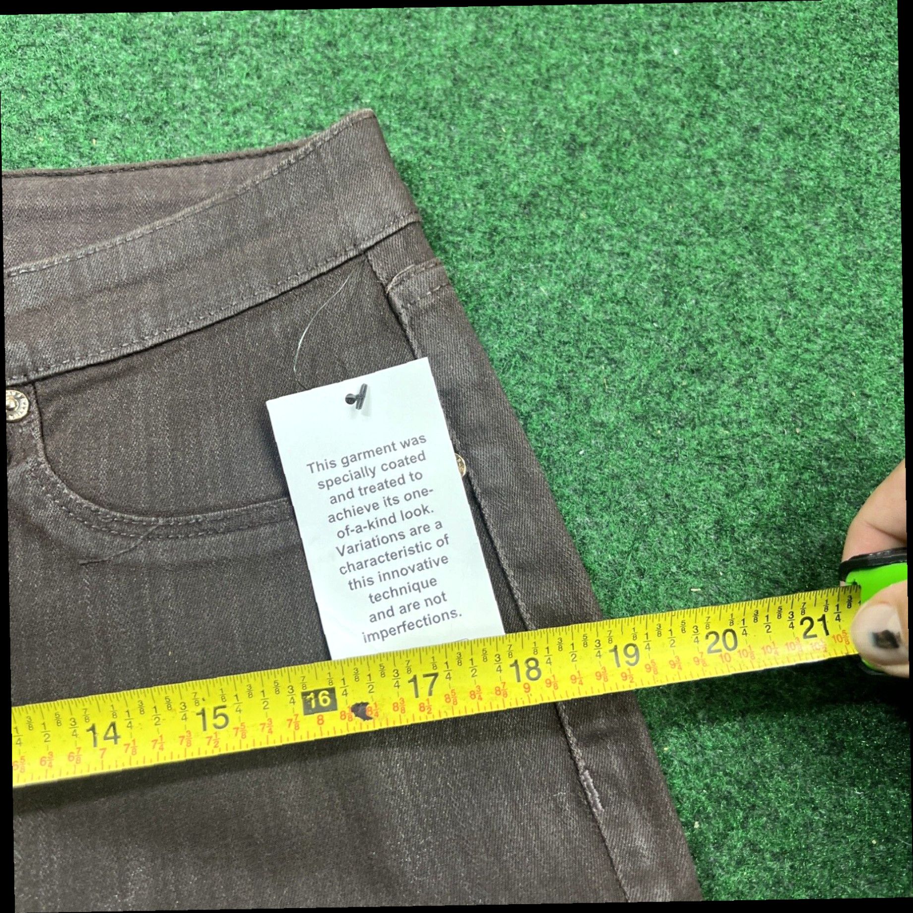 Vintage Martha Stewart Women Brown Casual Pants 12 31x30 New W Tags Size 34" / US 12 / IT 48 - 7 Thumbnail