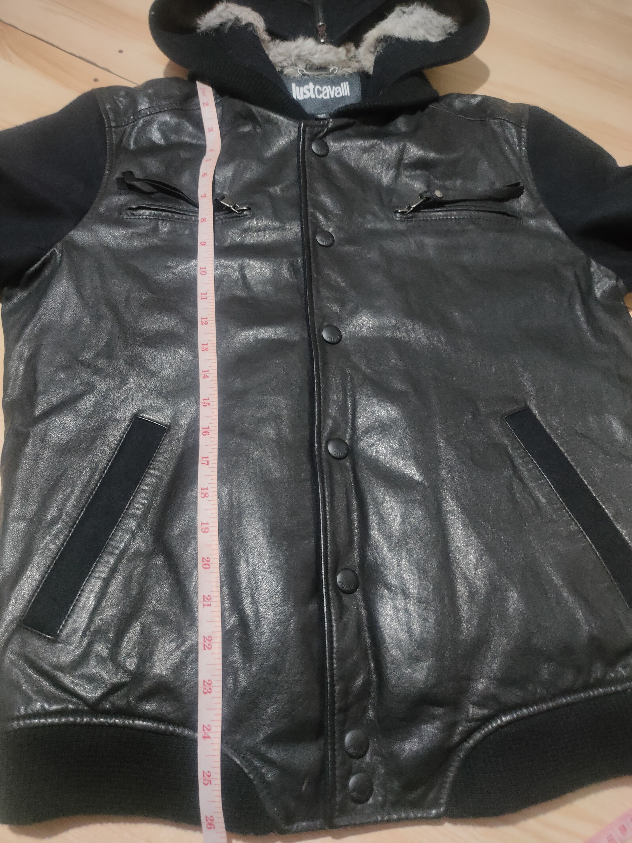 Just Cavalli JUST CAVALLI LEATHER JACKET Size US M / EU 48-50 / 2 - 13 Thumbnail