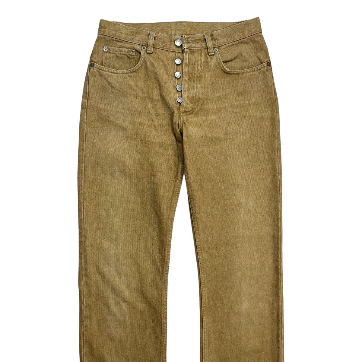 Helmut Lang SS 2000 Helmut Lang Dark Sand Raw Denim Size US 28 / EU 44 - 3 Thumbnail