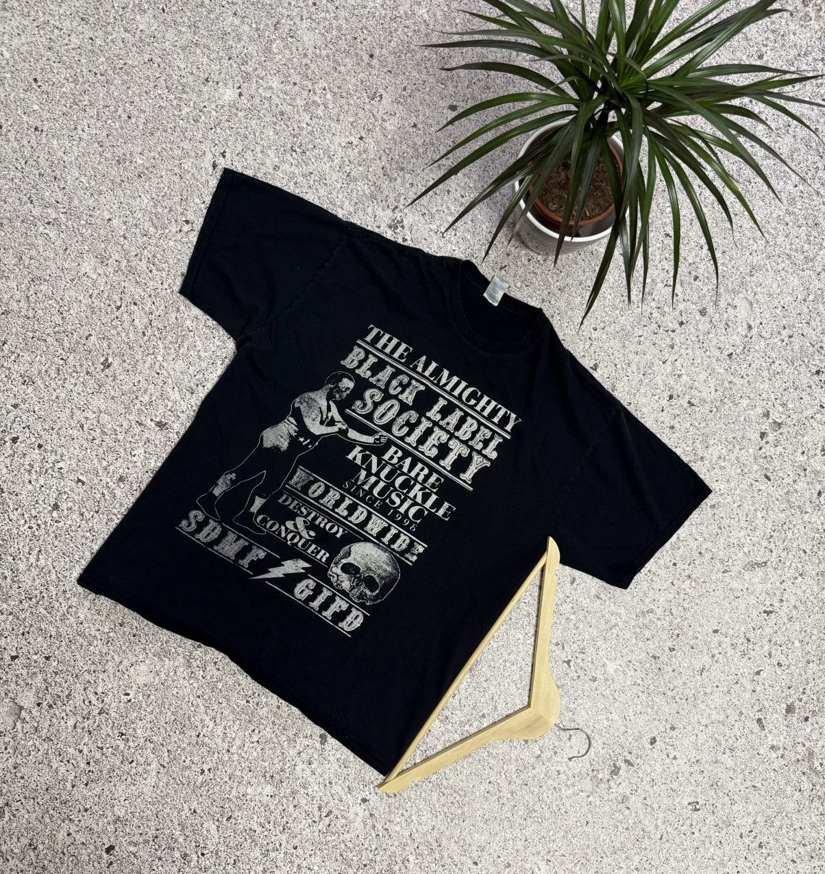 Band Tees × Vintage Vintage 2000’s The Almighty Black Label Society T-Shirt Size US XXL / EU 58 / 5 - 1 Thumbnail