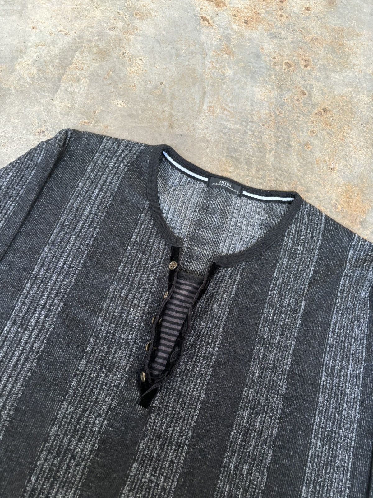 Hysteric Glamour Y2k Mitex Stripe Ifsixwasnine Lgb style Longsleeve Size US L / EU 52-54 / 3 - 3 Thumbnail