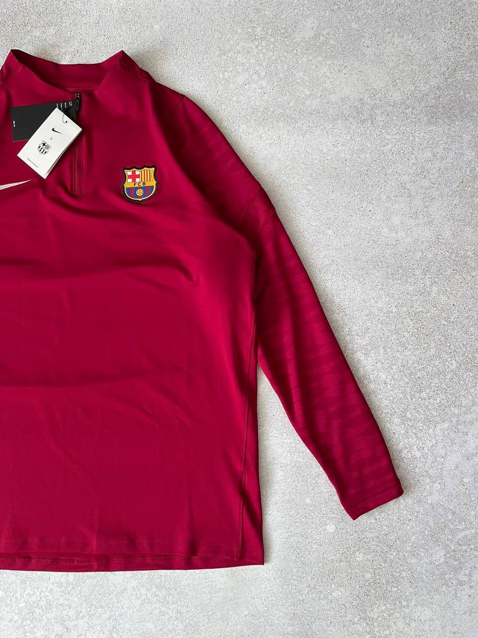Nike Vintage Nike F.C. Barcelona Zip 1/4 Training Sweatshirt Y2K Size US XL / EU 56 / 4 - 2 Thumbnail