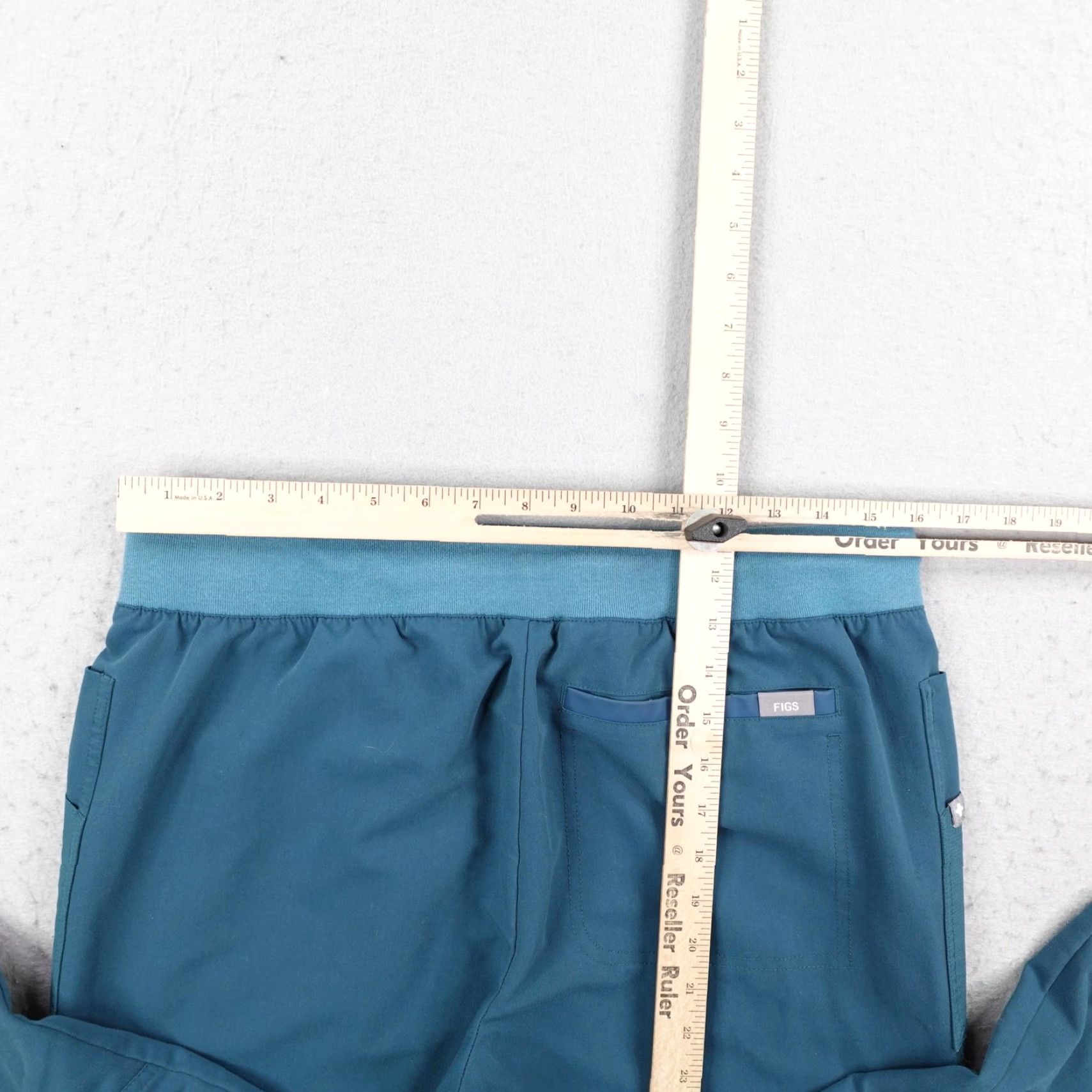 Vintage FIGS Scrub Pants Womens Medium Blue Kigali Skinny Bottoms Nurse Medical Tech Shirt? Size 32" / US 10 / IT 46 - 7 Thumbnail