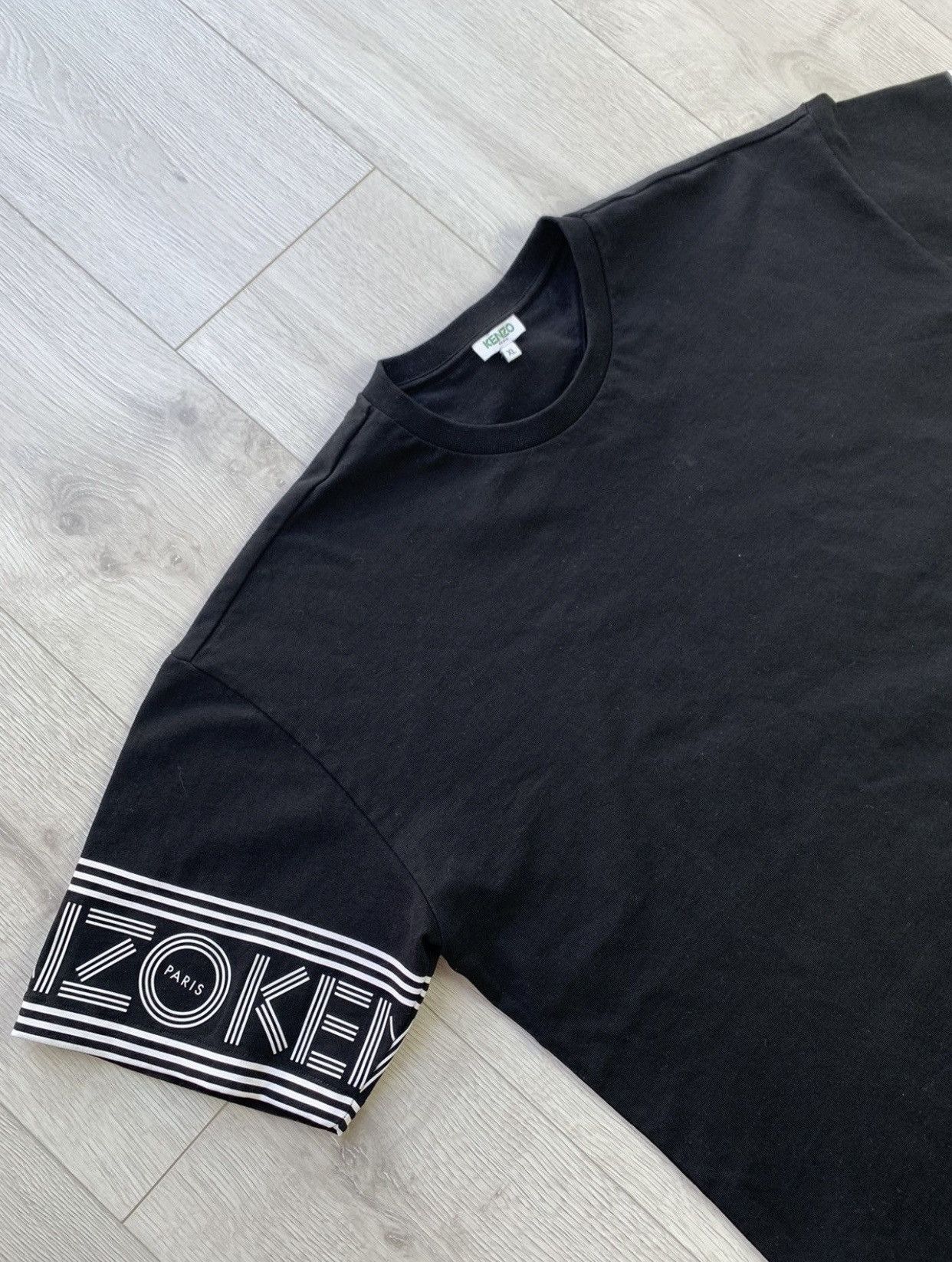 Kenzo Kenzo Kizaru Tee Sleeve Logo T Shirt Size US L / EU 52-54 / 3 - 3 Thumbnail