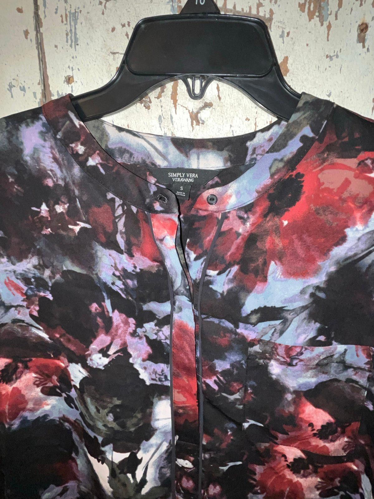 Designer Simply Vera Wang blouse, size Small Size S / US 4 / IT 40 - 4 Thumbnail