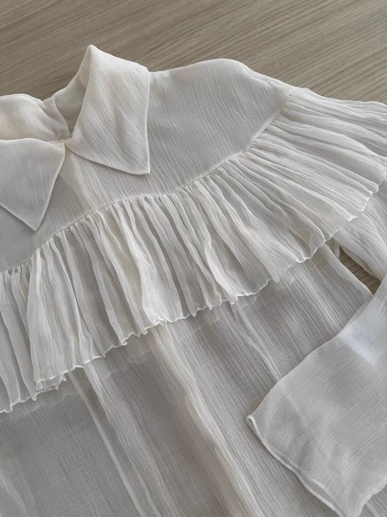 Chanel Chanel 21a Castle Series White Shirt Size XS / US 0-2 / IT 36-38 - 3 Thumbnail